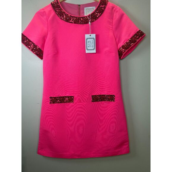 SAIL to SABLE Style Charade Hibiscus Tracey Mini Dress Women’s Size Small New - Picture 3 of 10